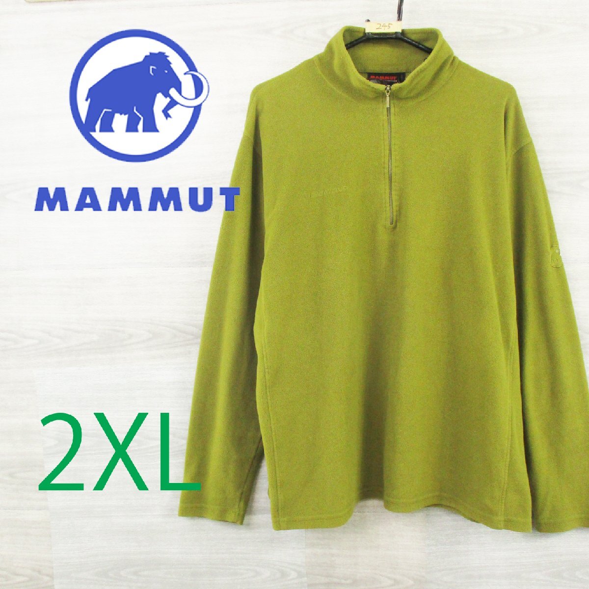 MAMMUT●マムート<ビッグサイズ ハーフジップフリース>M0245s拍卖