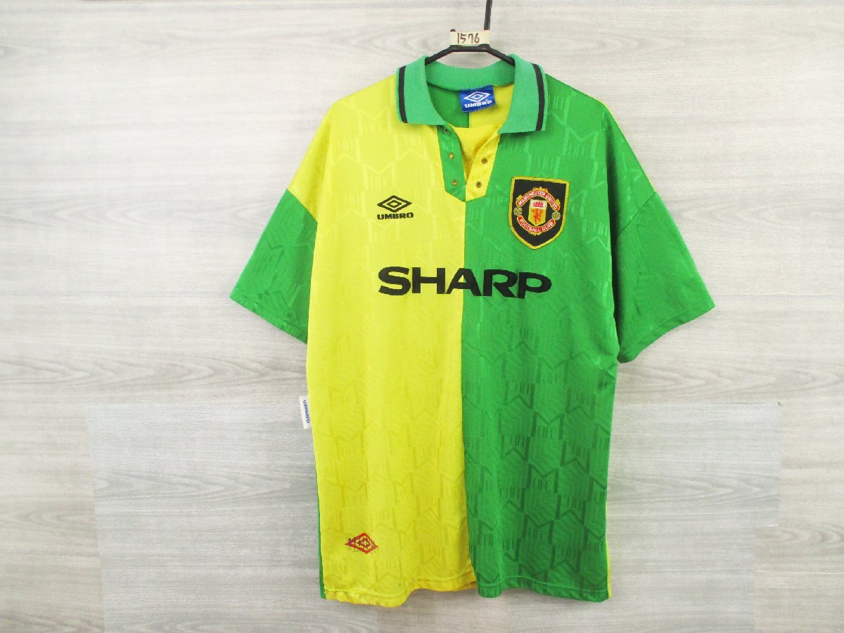 当時物 92-94 マンチェスター・ユナイテッド(3rd)M1576m拍卖