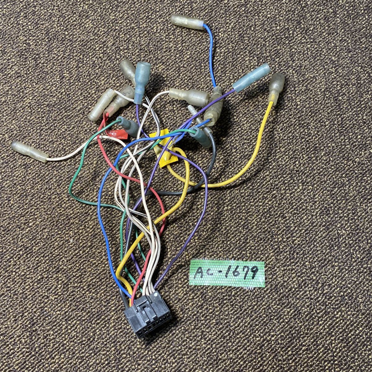 AC-1679 激安 Carrozzeria カロッツェリア Pioneer パイオニア 16P ナビ ステレオ オーディオ 電源カプラー コネクタ ハーネス 中古品拍卖