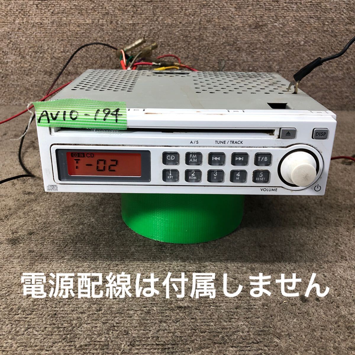 AV10-194 激安 カーステレオ スバル J11 86201KG110 551203064A CDプレーヤー FM/AM オーディオ 本体のみ 簡易動作確認済み 中古現状品拍卖