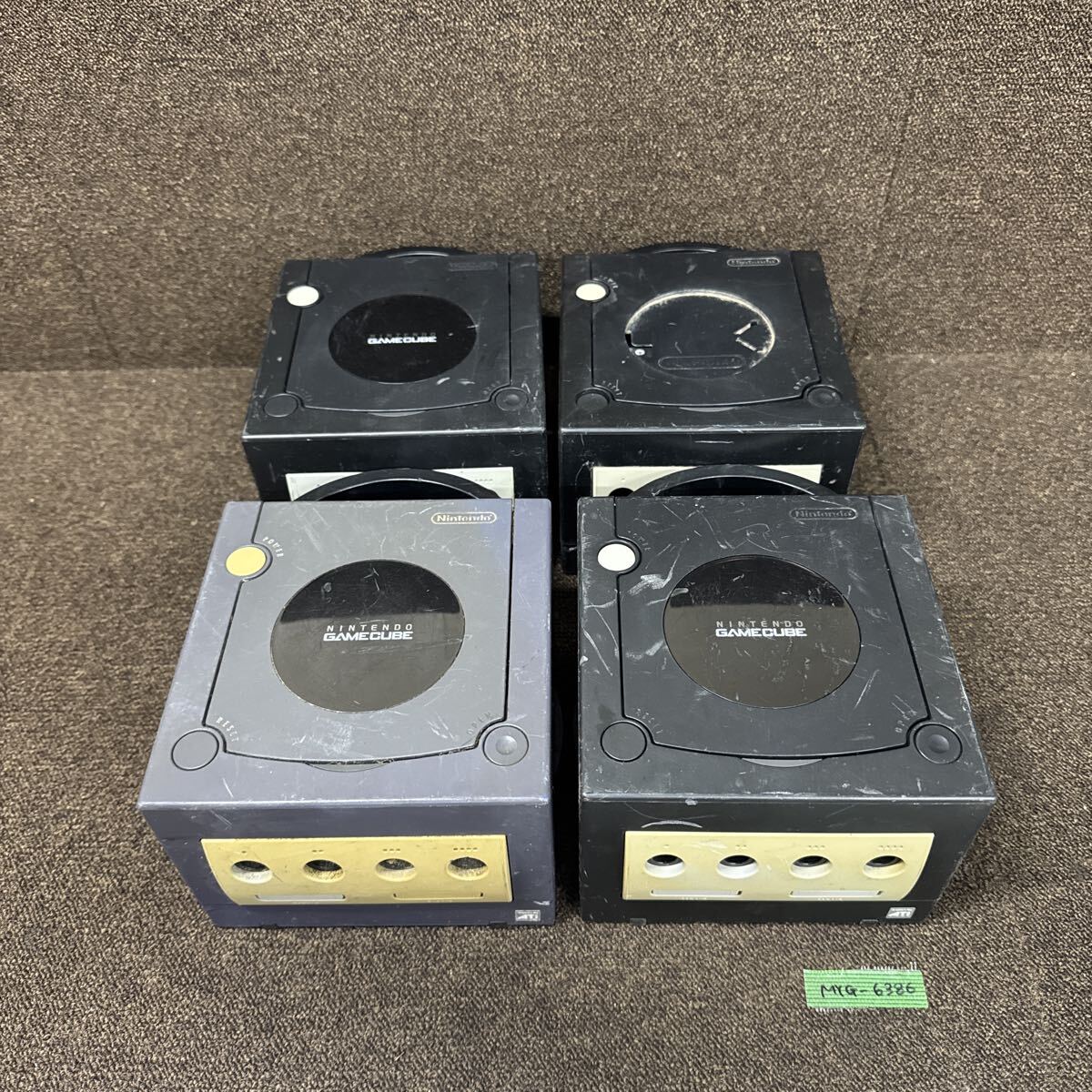 MYG-6386 激安 ゲー厶機 Nintendo GAMECUBE 4点 まとめ売り ゲームキューブ 動作未確認 ジャンク 同梱不可拍卖