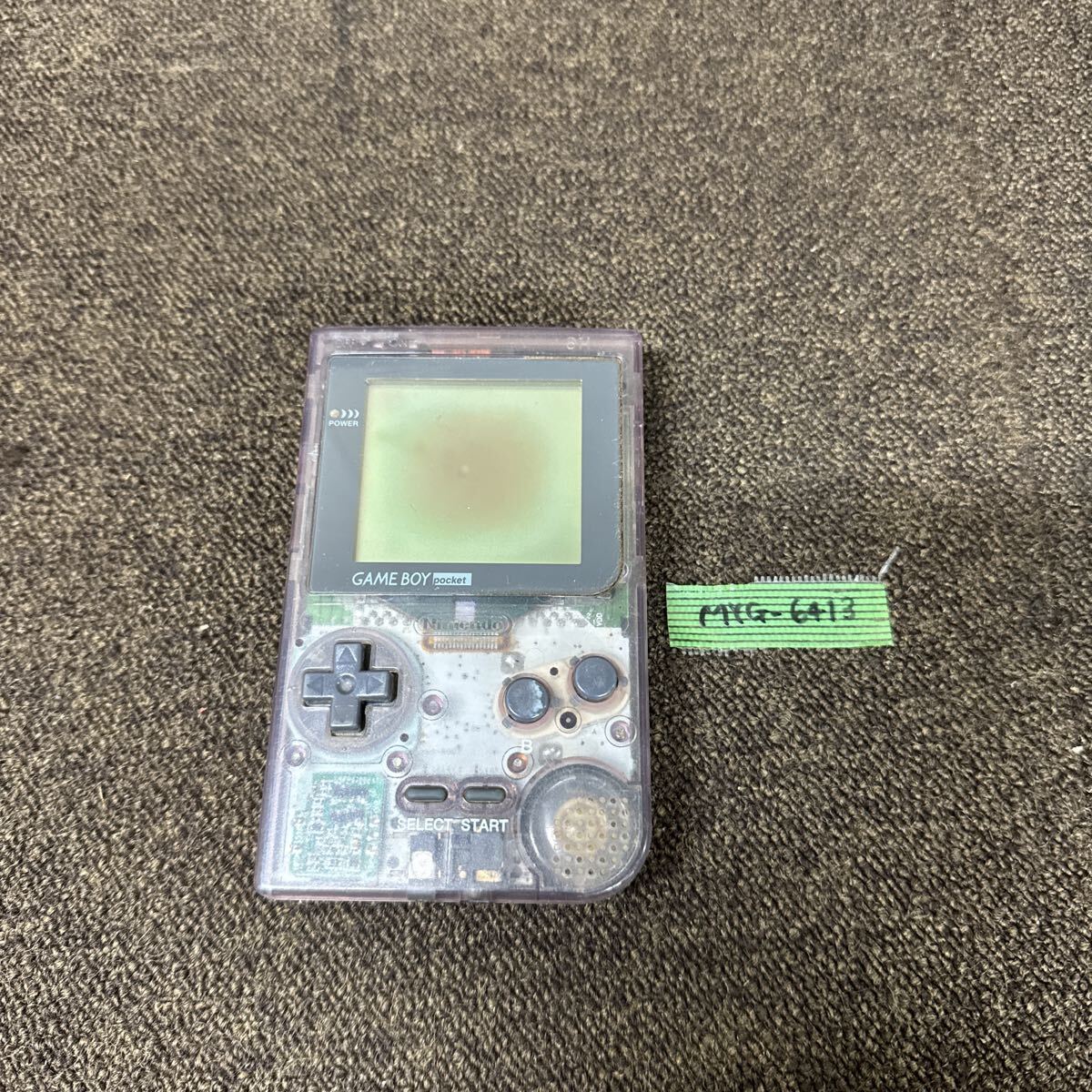 MYG-6413 激安 ゲー厶機 本体 Nintendo GAMEBOY Pocket 動作未確認 ゲームボーイ ジャンク 同梱不可拍卖