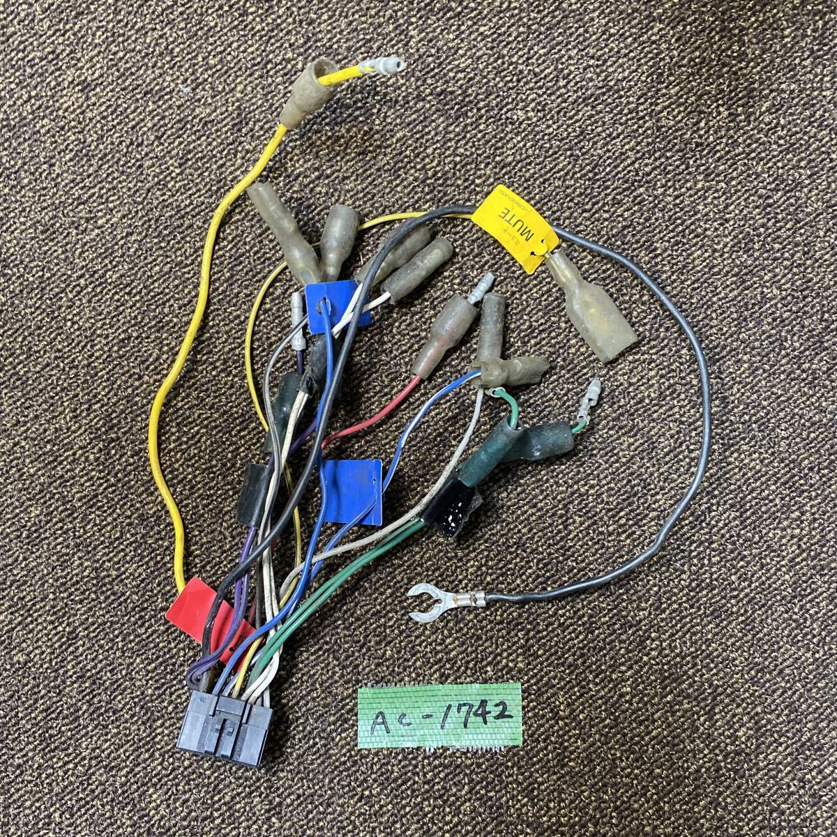 AC-1742 激安 Carrozzeria カロッツェリア Pioneer パイオニア 16P ナビ ステレオ オーディオ 電源カプラー コネクタ ハーネス 中古品拍卖