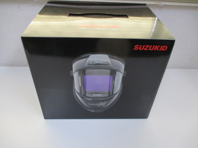 ②SUZUKID スズキッド 液晶式 自動遮光溶接面 アイボーグ180° EB-300PW 未開封品 激安1円スタート拍卖