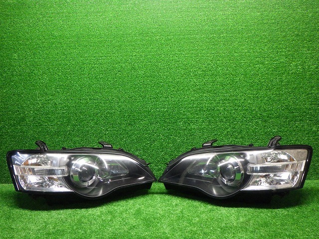 レガシィ 前期 ヘッドライト左右 BP/BL HID 100-20791 2W スバル 251022203拍卖