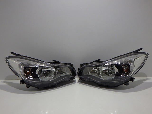 インプレッサ ヘッドライト左右 HID GP 前期 P9932 1F 84001FJ100 コーティング 綺麗 251024070拍卖