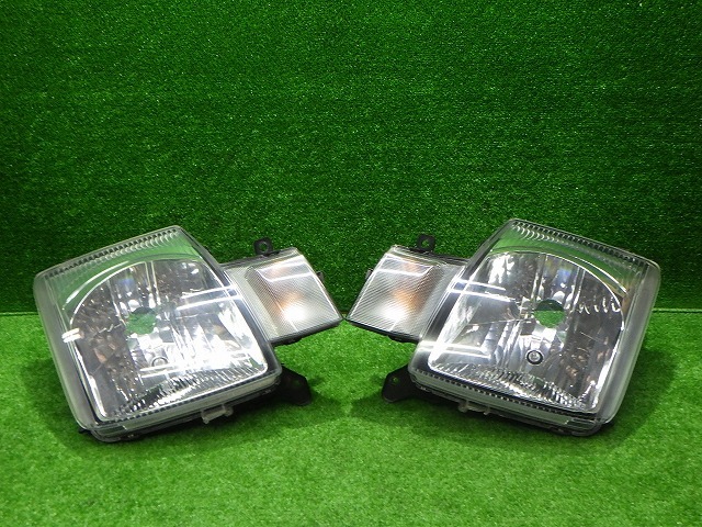 アルト ヘッドライト 左右 ハロゲン HA24 前期 レベ付き P4800 スズキ 251022039拍卖