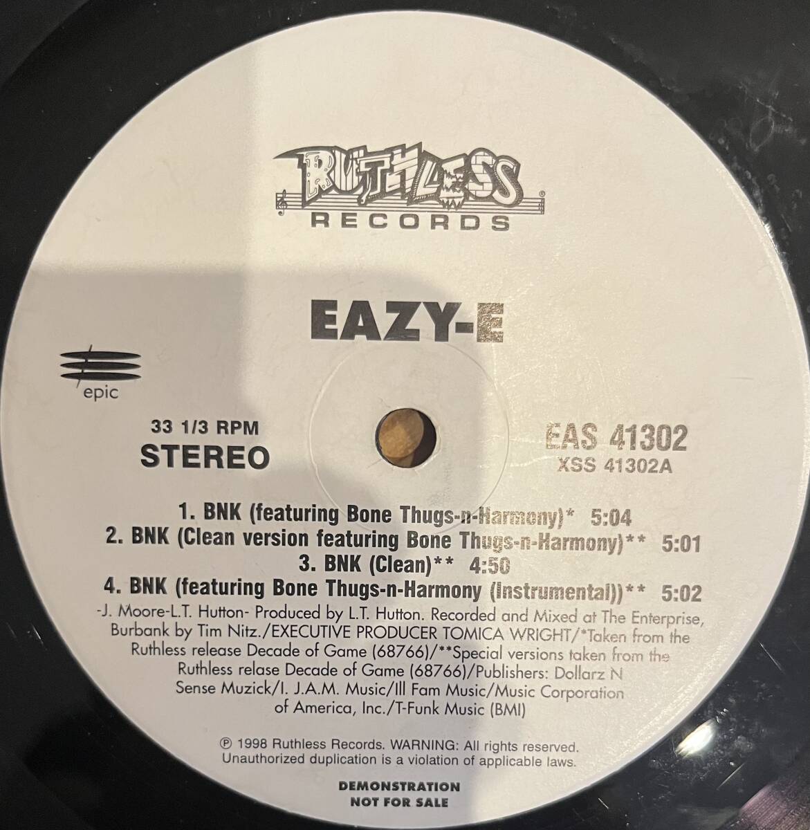 【12】EAZY-E feat BONE THUG-N-HARMONY / BNK拍卖