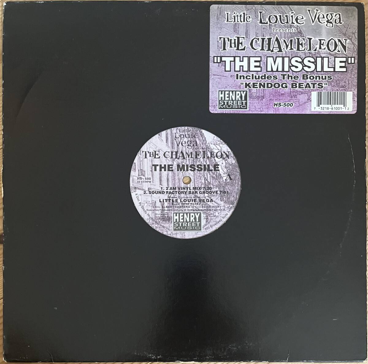 【12】LITTLE LOUIE VEGA presents THE CHAMELEON - The Missile kenny dope拍卖