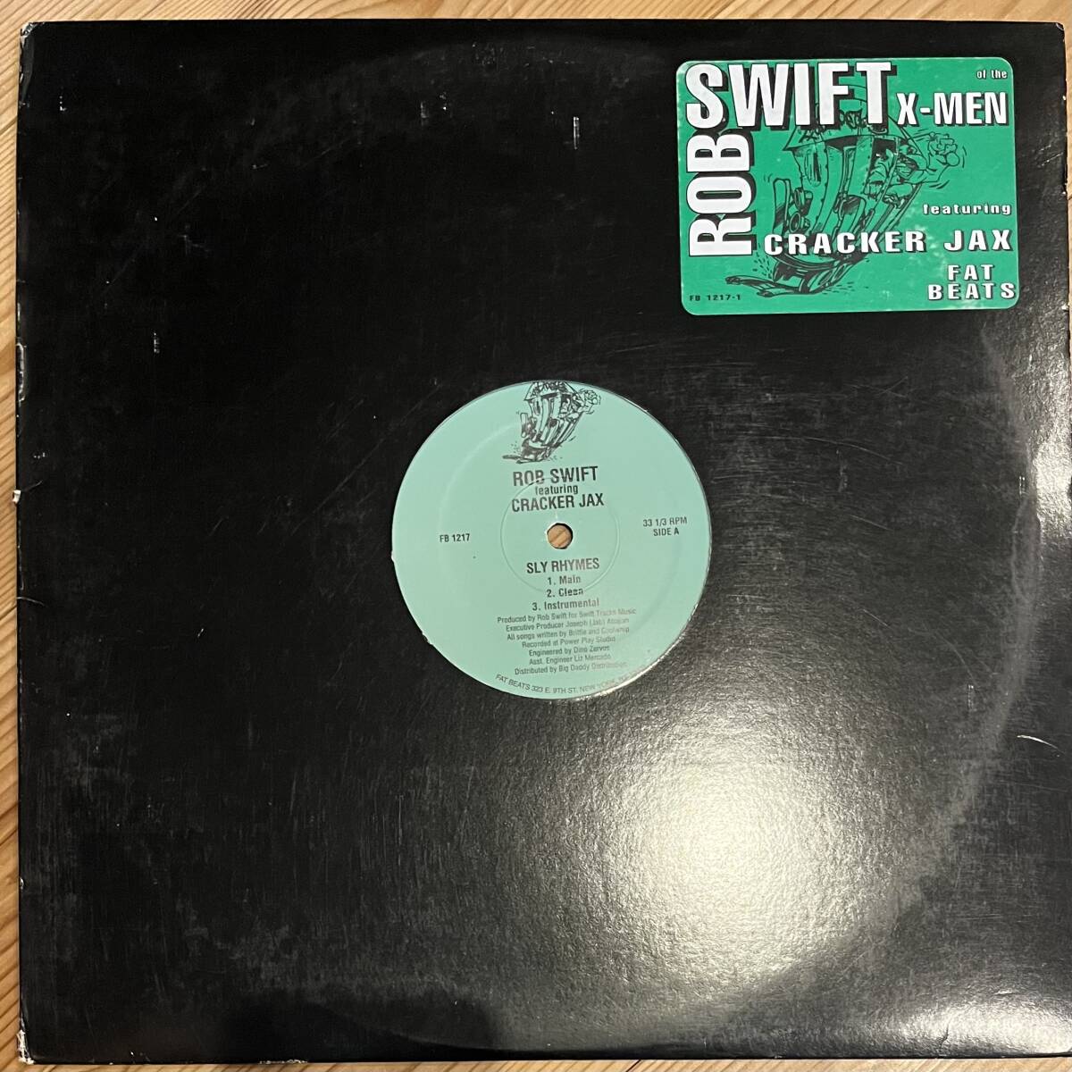 【12】ROB SWIFT feat CRACKER JAX:X-ECUTIONERS fat beats拍卖