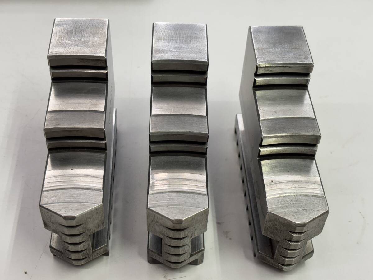 旋盤用チャック用の生爪 ( R2513) 3個セット 中古品 拍卖
