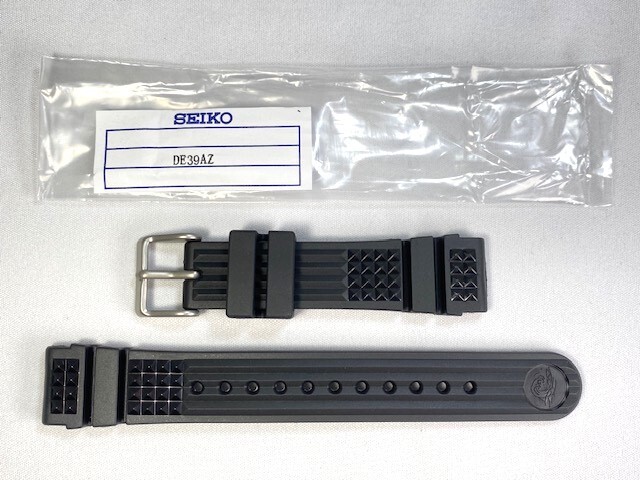 DE39AZ SEIKO セイコー 20mm ダイバーウオッチ純正ウレタンバンド ブラック SBDX001/8L35-0010他用 ネコポス送料無料拍卖