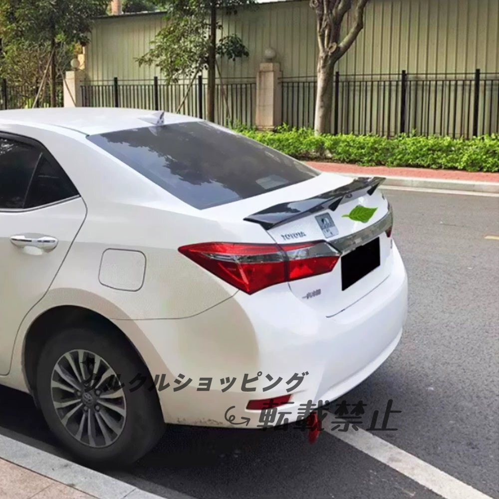 14-18 新型カローラ/レヴィン ハイブリッド 専用 ノードリル塗装済みリアスポイラー拍卖