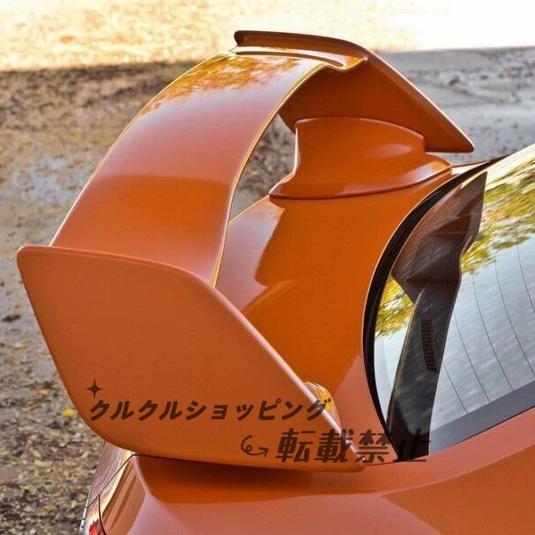 13-14 スバル インプレッサ WRX STI セダン プライマー下地 立形スポイラー / リアウイング / リアスポイラー拍卖