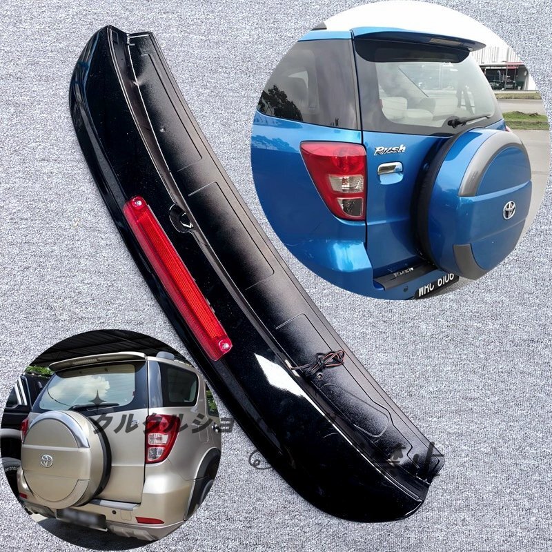 2008-2013年式 トヨタ・ラッシュ スポイラー ABS樹脂 専用 アジャスタブルウィング拍卖