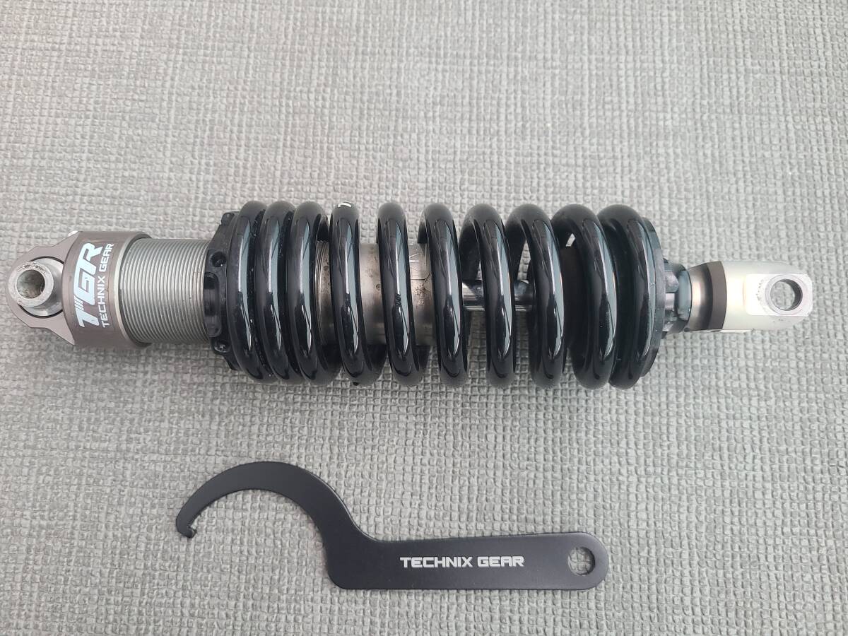 ■■きれい■■セロー250用 テクニクス Technix TGR TEC-1.1 パフォーマンスショック 特注ローダウン仕様■■拍卖