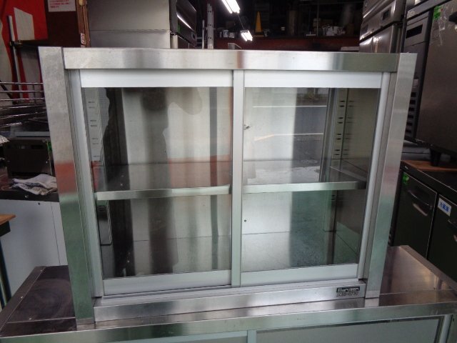 【インボイス登録店】■クリーニング済み■マルゼン ステンレス吊戸棚◆H600xW750xD300◆東京都葛飾区■120拍卖