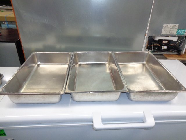 ■Bigchance■ステンレスホテルパン 【1/1-100 3枚セット】ステンレスバット■東京都葛飾区■41拍卖