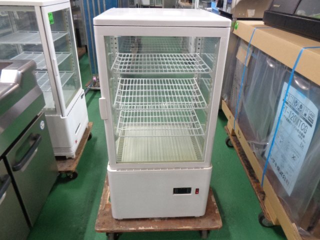 【インボイス対応店】■動作確認済み■2020年 ヒジル◆ 卓上4面ガラス 冷蔵ショーケース 100V◆HJR-FG70SWT◆東京都葛飾区■sh413拍卖