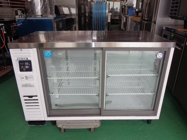 【インボイス登録店】■2021年 フクシマ◆テーブル型冷蔵ショーケース 1200X600 100V◆LGC-120RE■東京都葛飾区■sh436拍卖