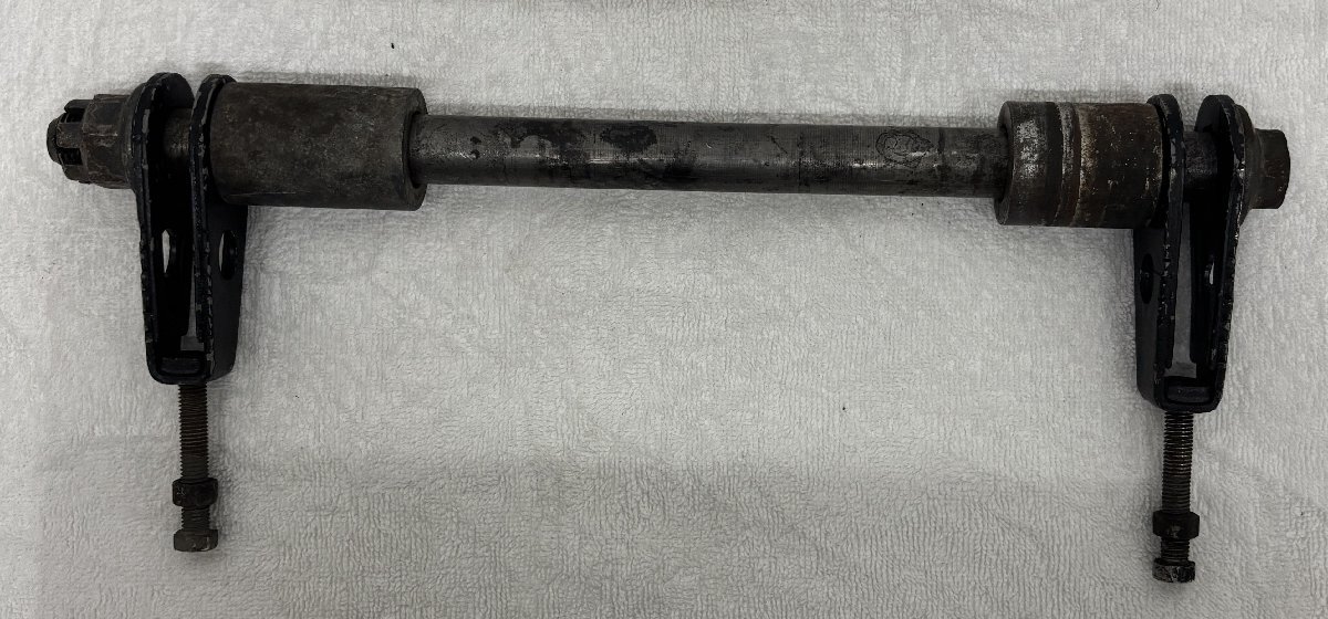 【当時物 中古】CB250T CB400T CB250N CB400N 純正 リア アクスルシャフト /bk-s266拍卖