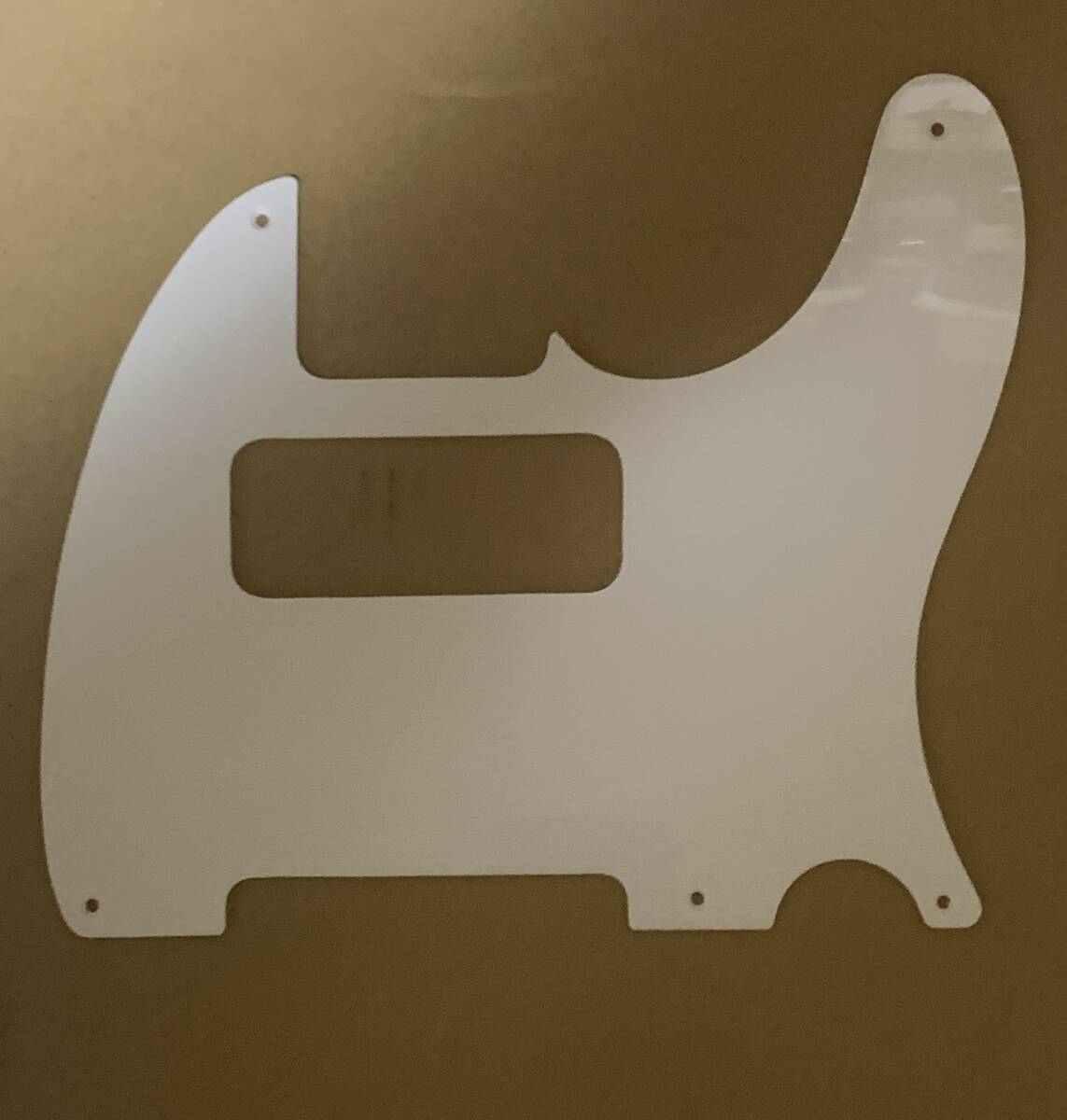 P90タイプテレキャス用ピックガード白1P拍卖