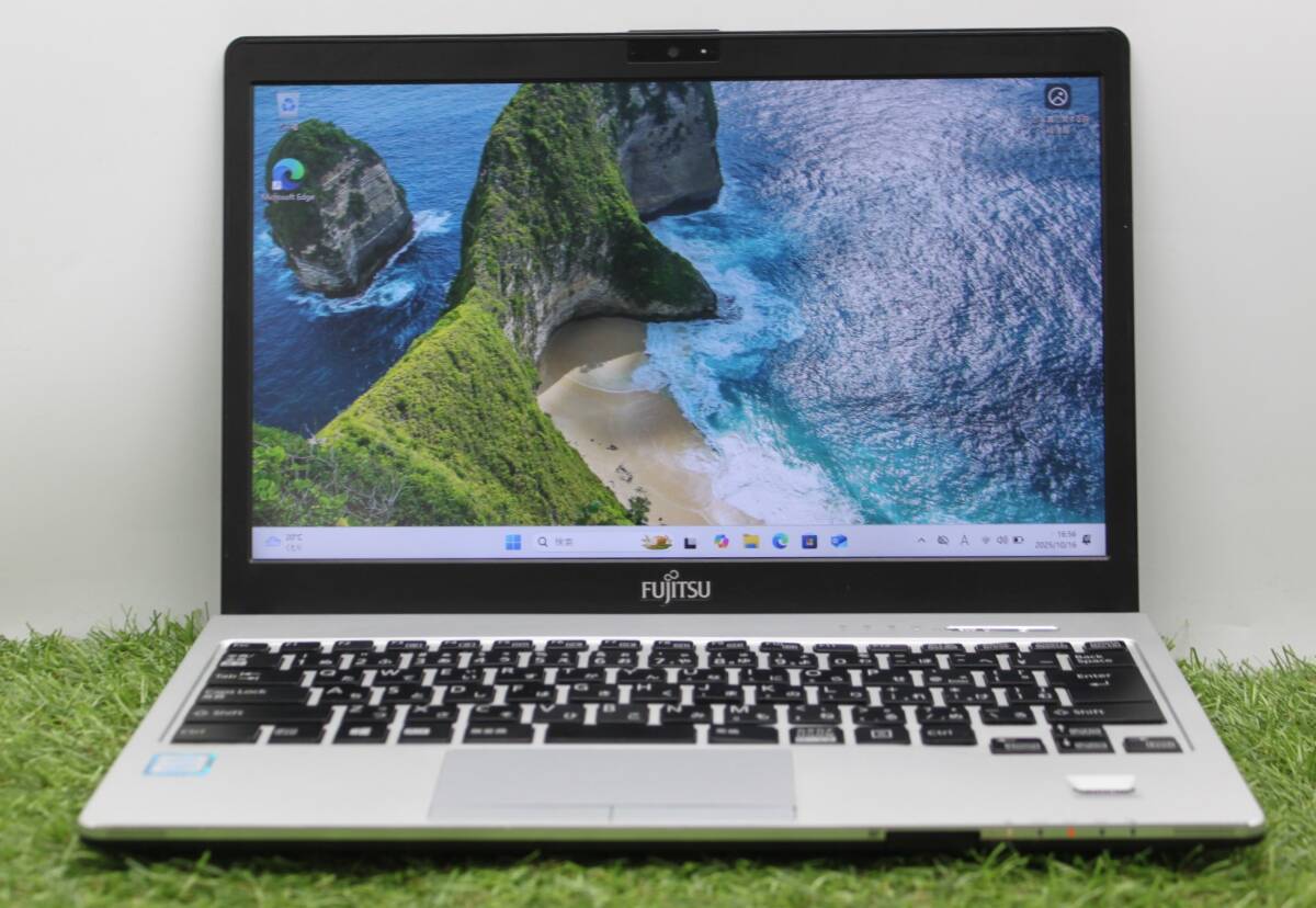 【訳アリ☆富士通】カメラ付☆ノート 13.3インチ☆8GB/SSD256GB/Core i5-8350U(8世代)/Win11☆FUJITSU LIFEBOOK S938/S【7744】拍卖