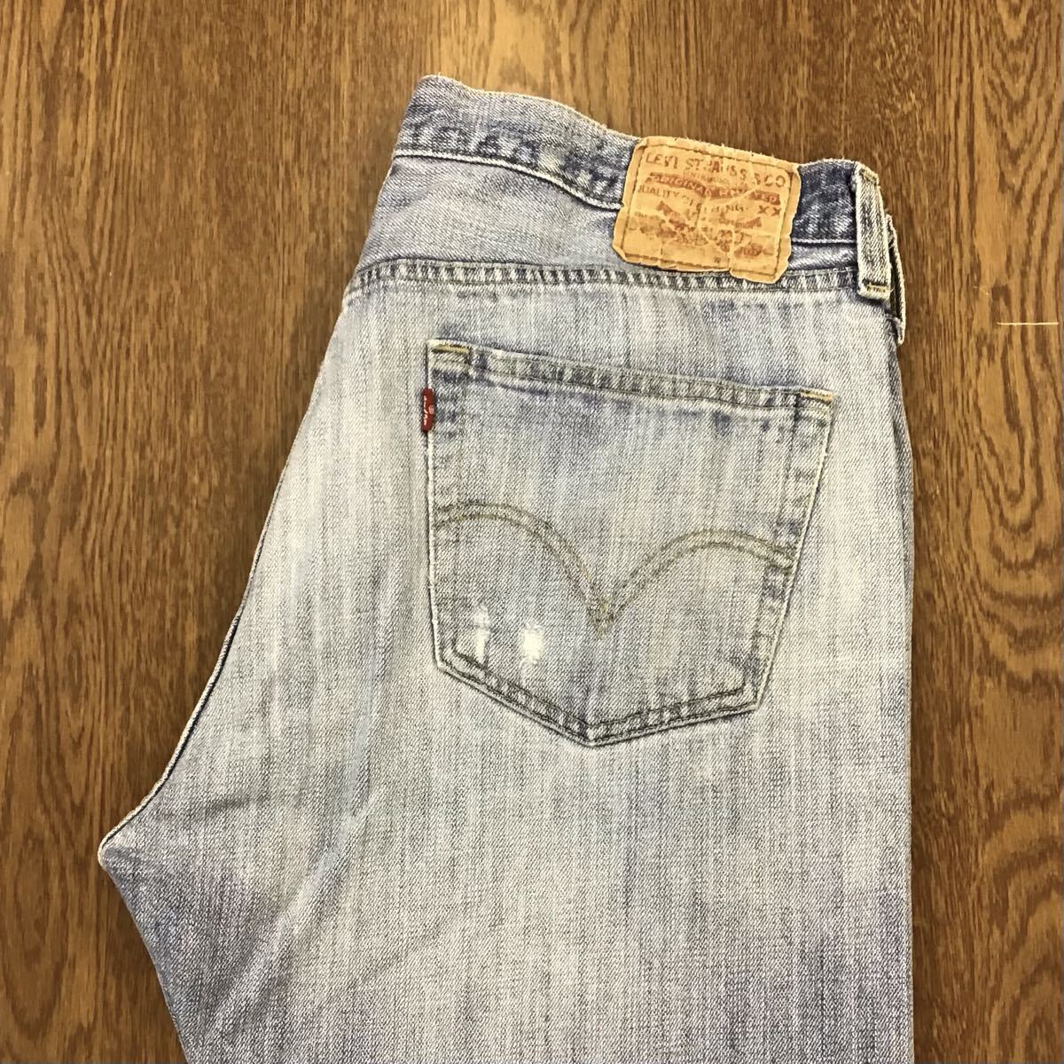 【GJ099】Levi's 501 W36 L32 定番ストレート ジーンズ ジーパン デニムパンツ メンズブランド古着 リーバイス501 送料無料拍卖