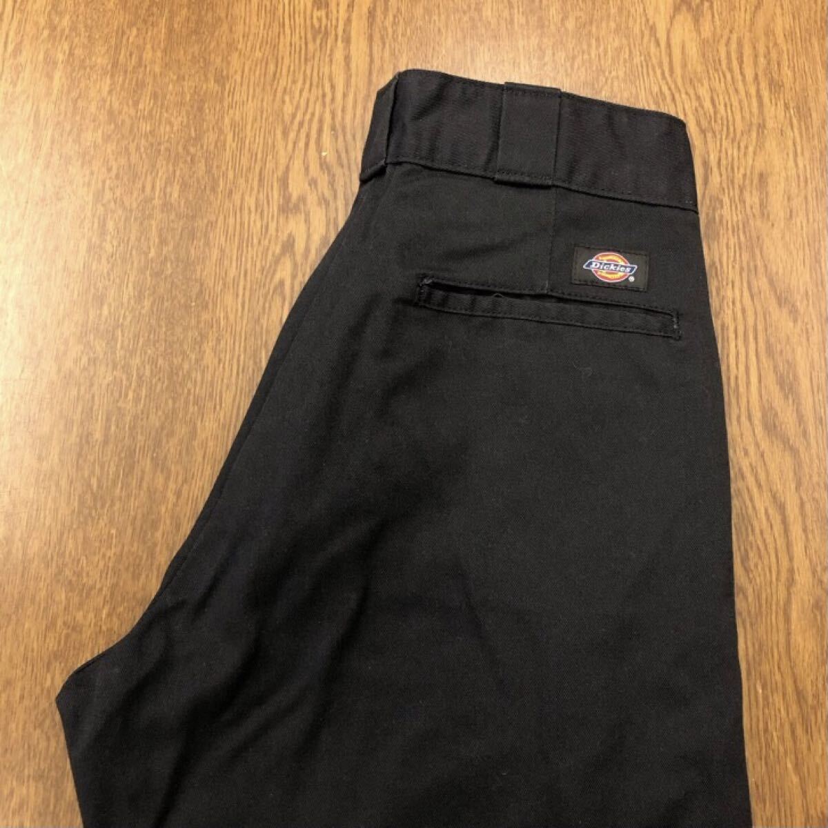 【GJ190】Dickies 874 W31 L32 ワークパンツ ブラック 黒色 メンズブランド古着 ディッキーズ 送料無料拍卖