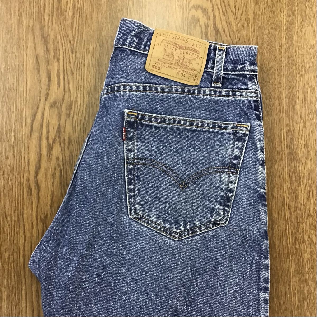 【GJ231】Levi's 505 W34 L32 ジーンズ ジーパン デニムパンツ メンズブランド古着 リーバイス505 送料無料拍卖