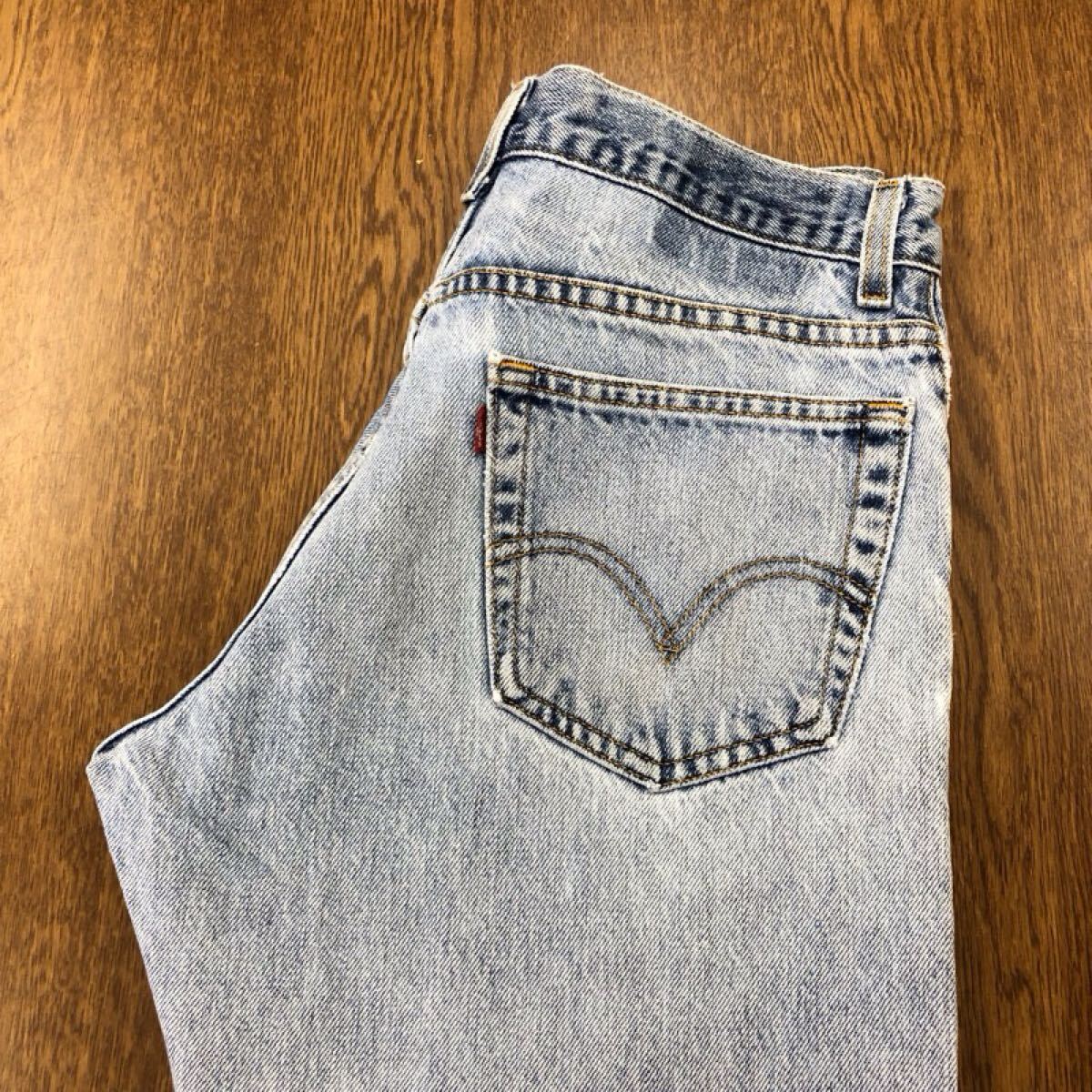 【GJ316】Levi's 517 W33 L34 定番ブーツカット ジーンズ ジーパン デニムパンツ メンズブランド古着 リーバイス517 送料無料拍卖