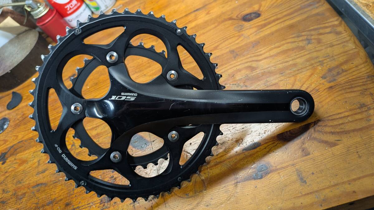 ☆Shimano FC-5750 170 コンパクトクランク 右のみ拍卖