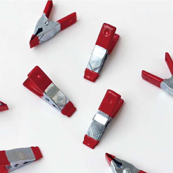 キッチン クリップ 袋止め 8個入り 赤色 ミニ 文房具 キッカーランド KIKKERLAND Mini Quick Clips拍卖