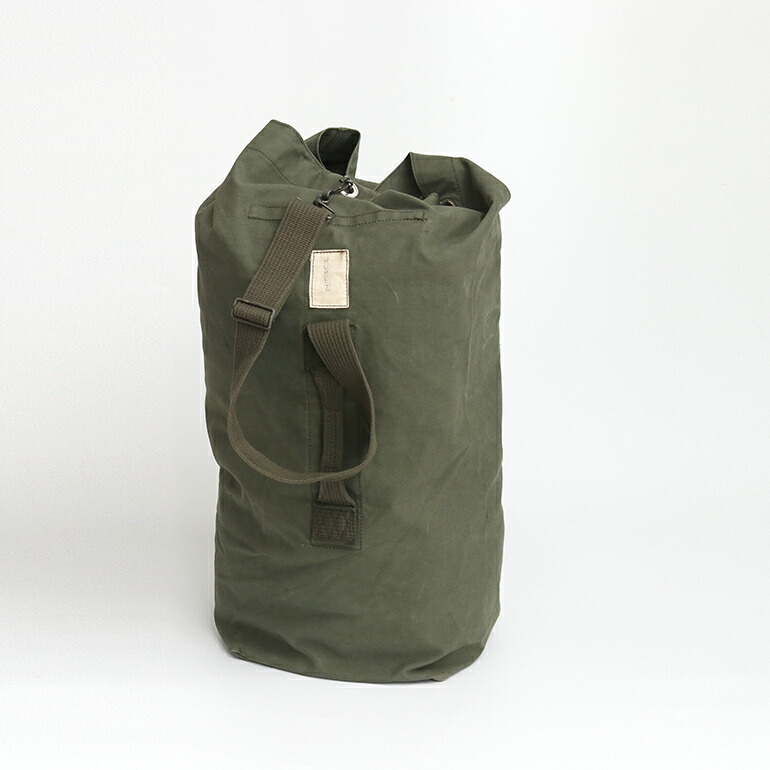 軍放出品 ダッフルバッグ フランス軍 ミリタリー 大容量 肩掛け 2way USED オリーブドラブ拍卖