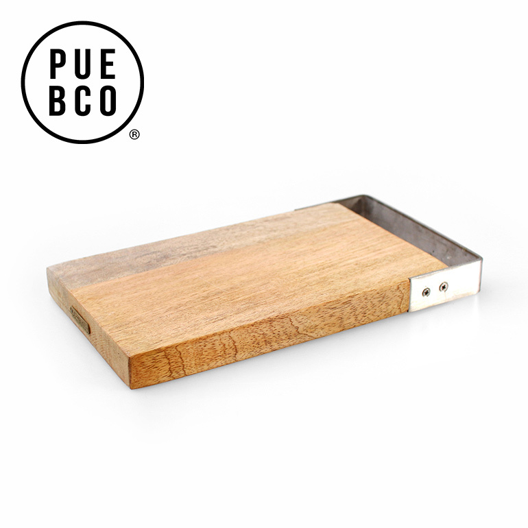 カッティングボード 木製 まな板 プレート キッチン 持ち手付 インテリア プエブコ PUEBCO Cutting Board 17×27拍卖