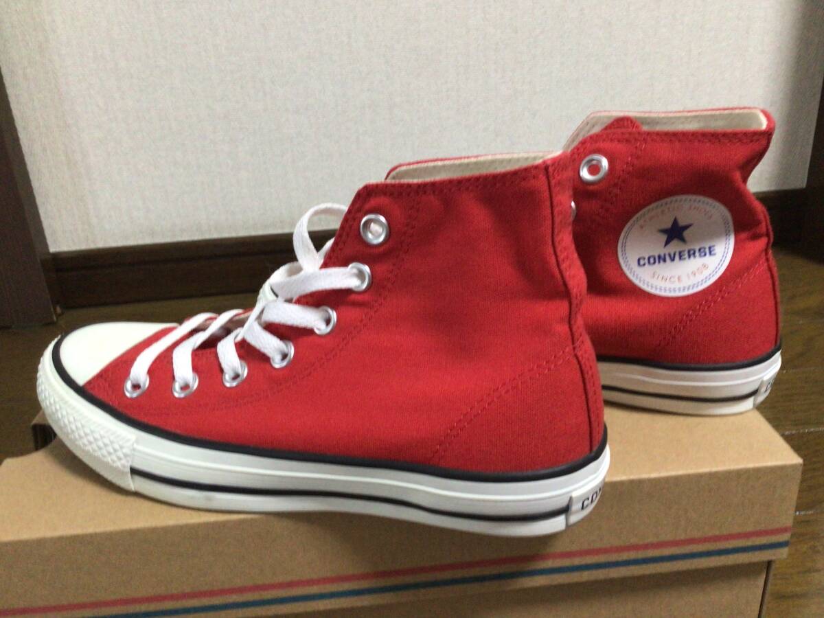 新品 未使用 コンバース レディース スニーカー ハイカット 23.5cm  ネクスター110 HI RED 拍卖