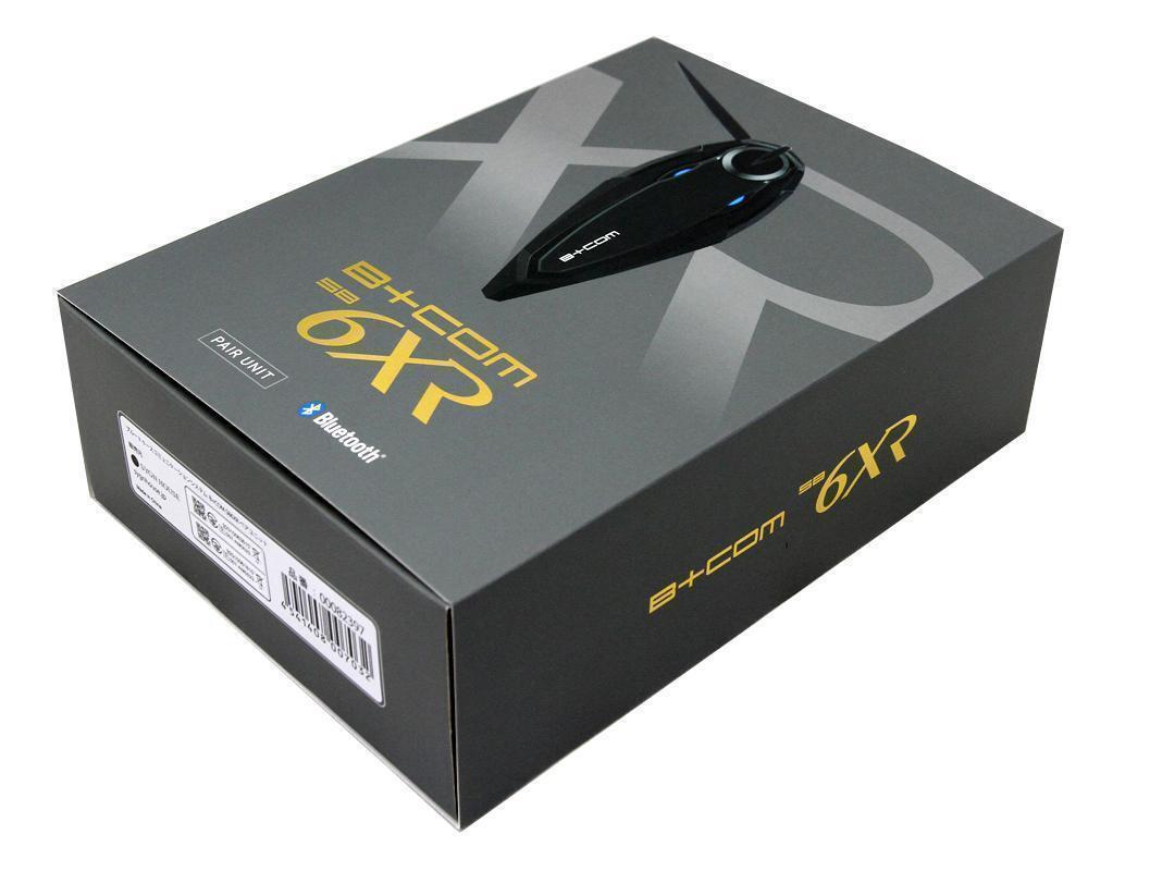 ビーコム SB6XR(2個入)ペアユニット ブルートゥース インカム 【6人通話】【新品・未開封】拍卖