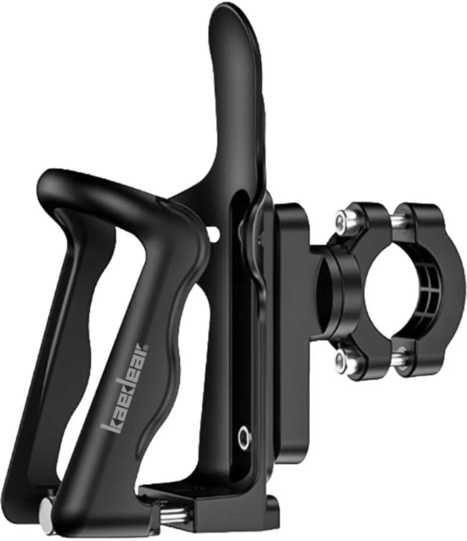 カエディア KDR-M21 バイク/自転車用 ドリンクホルダー ペットボトル 水筒 取付簡単 サイズ調整可能拍卖