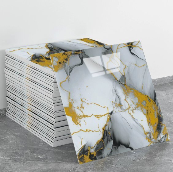 模造タイルの壁に自貼りトイレキッチンシール100枚拍卖