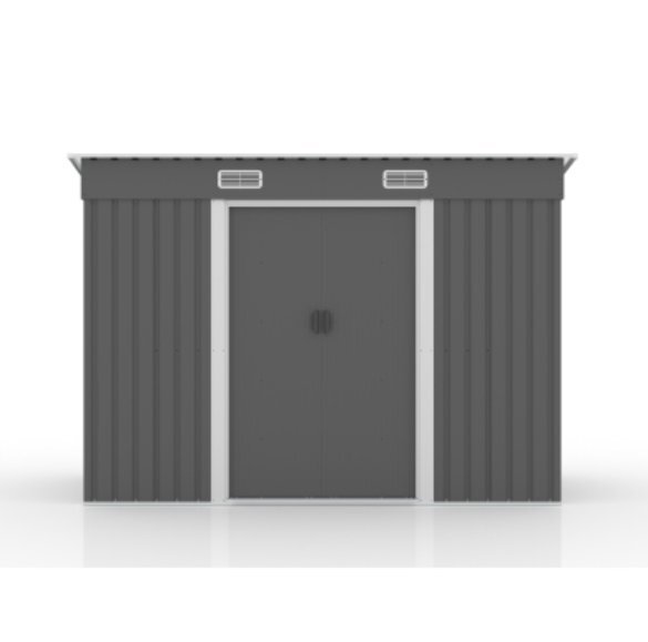 【国内発送】物置 屋外 大型 倉庫 大型物置 戸外収納庫 物置 防水/耐侯 収納可能 ガーデン/庭/田畑/農場 頑丈 大容量 スチール 拍卖