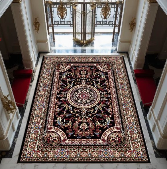 トルコの民族の風のカーペットペルシャのアメリカのレトロな応接間のソファテーブルのカーペット家庭用の寝室ベッドの床の敷物です拍卖