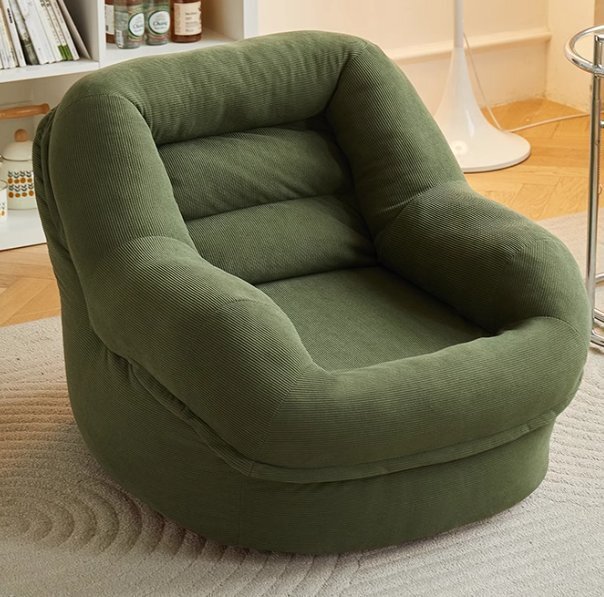 怠け者のソファの畳の小さい坪型の寝室リビングルームのバルコニー一人寝て寝ることができますソファネットの赤い新モデル拍卖