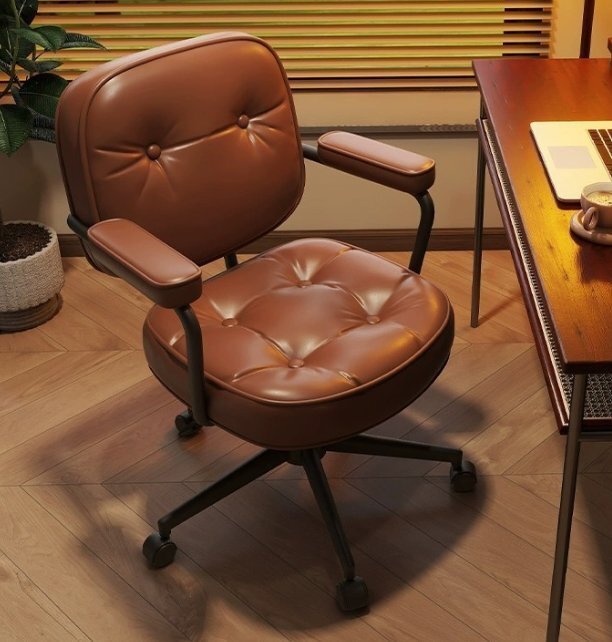 椅子靠背椅オフィス書斎出租屋寝室の寮の椅子のパソコンも勉いす久疲れない網に座った赤いいす拍卖