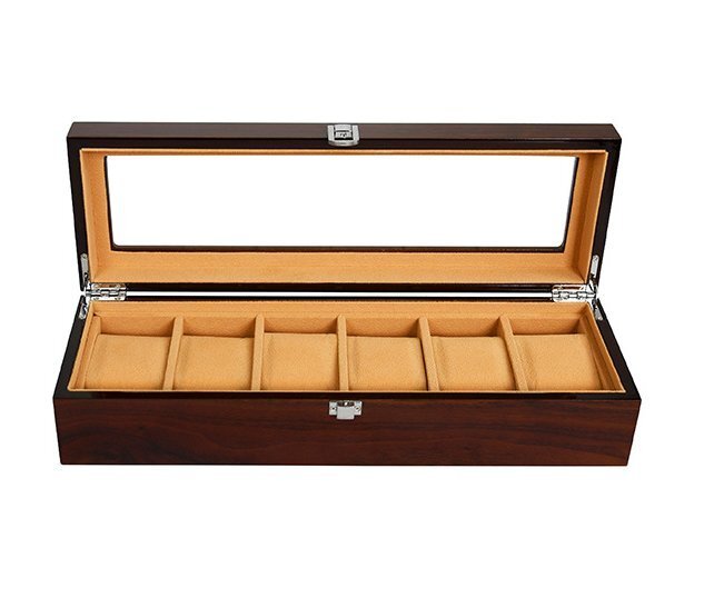 高級時計収納ケース木箱時計収納ショーケースです拍卖