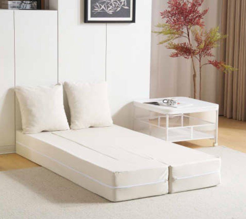 【国内発送】2人掛けソファベッド 組立て不要 フロアソファ コンパクト ローソファ こたつ用 ソファー 1人暮らし マルチに使える クッショ拍卖