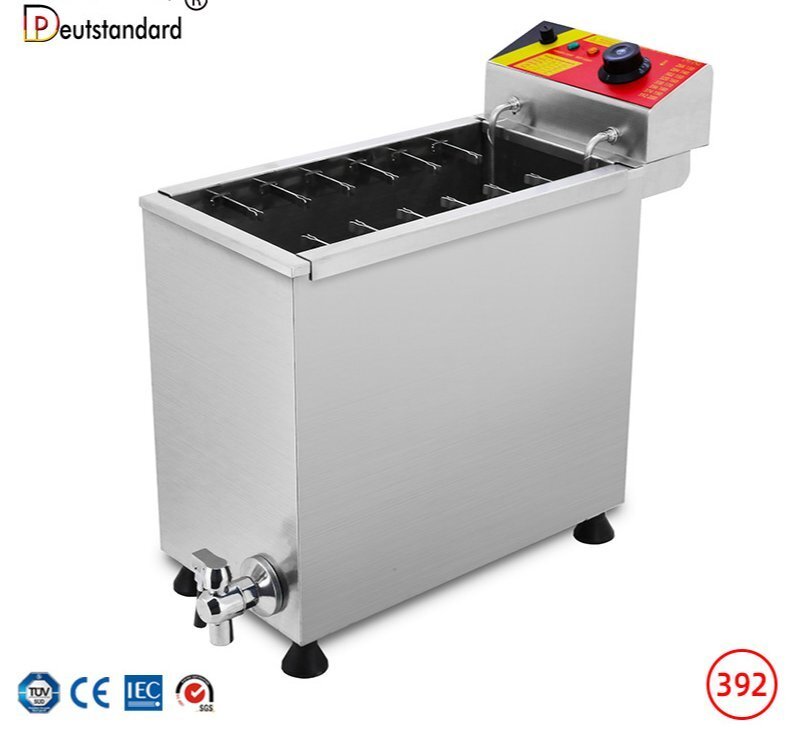 業務用フライヤーチーズホットドッグスティック大容量チーズソーセージスティックフライヤー25Lフライヤー拍卖