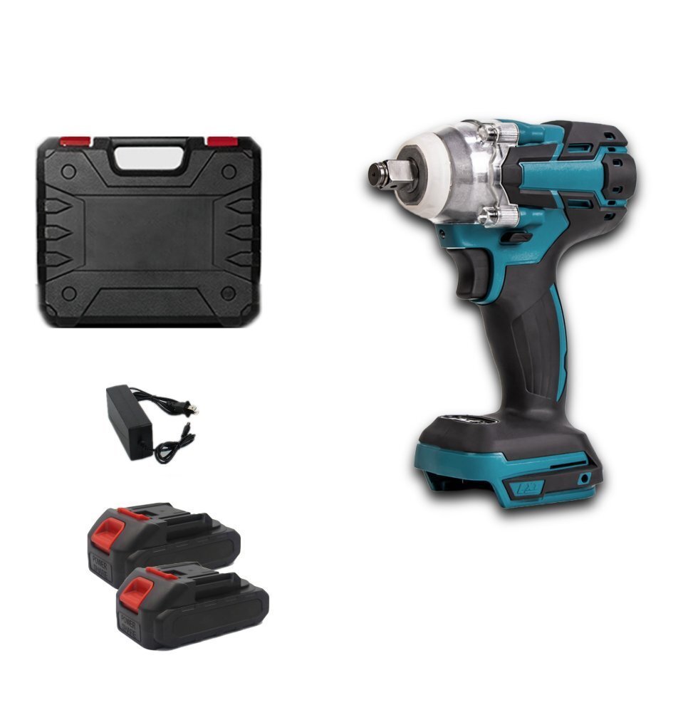 リチウム電働工具電働風砲自動車修理充電レンチ大出力ブラシなし工業級ドライバー拍卖