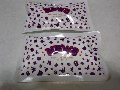 ◇ NEWS ニュース 2012ツアー 【 保冷剤 2個セット 】 未開封新品♪拍卖