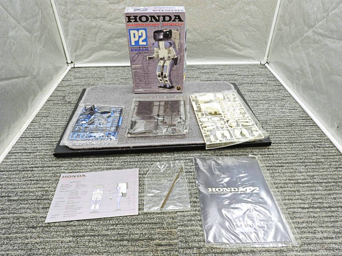 HONDA HUMANOID ROBOT P2■ホンダロボット P2 1/12スケール プラスチックモデル SR-01-1500 未組立 プラモデル■未開封品「管理№KT1154」拍卖