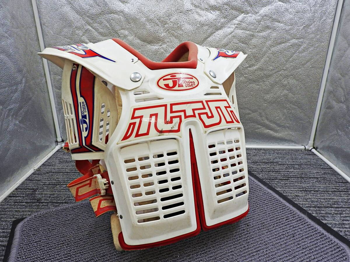 JT RACING USA■レーシング プロテクター モトクロス ブレストガード アメリカ製 バイク レトロ 当時物■中古品「管理№KT1314」拍卖